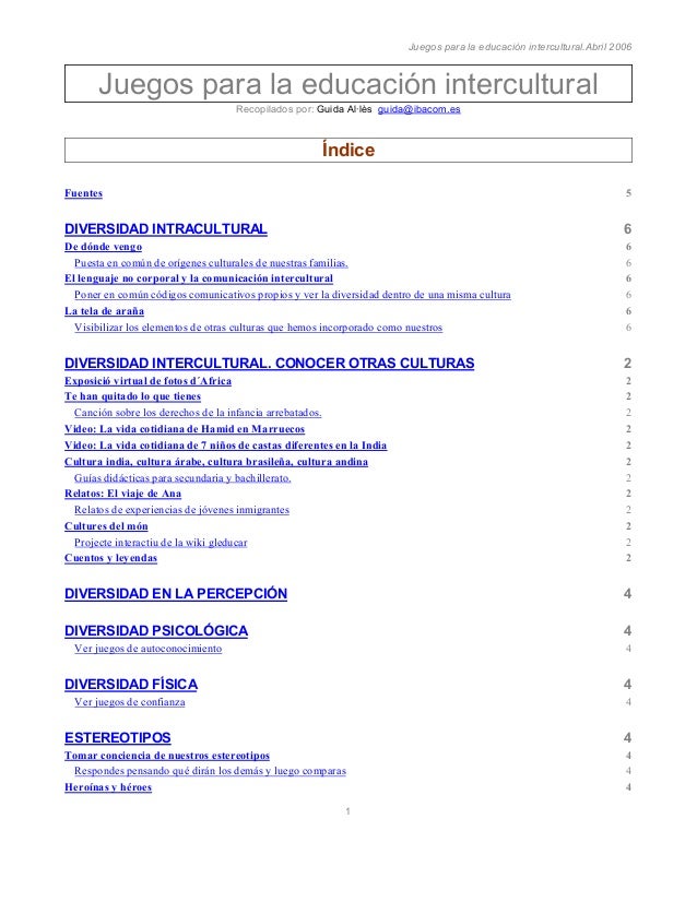 Table of Contents